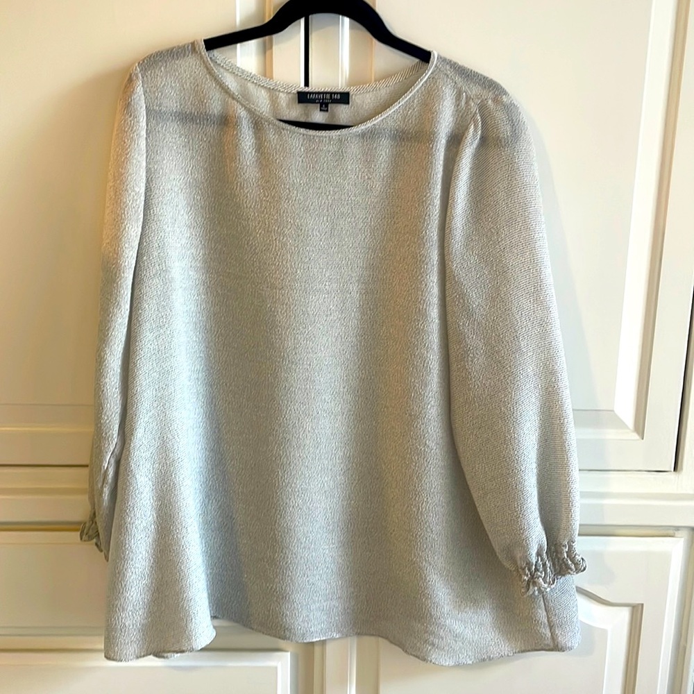 Lafayette 148 blouse. Light and airy. Great for work. Never worn.